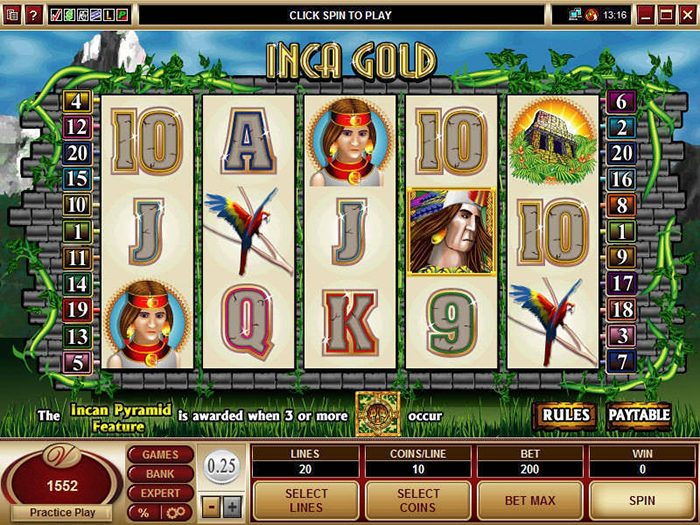 Inca Gold Slot
